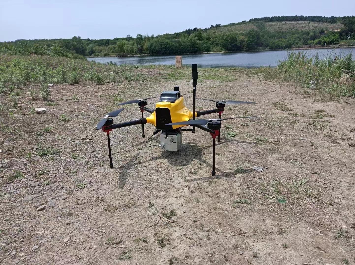 τελευταία εταιρεία περί UAV LiDAR Scanning System Geosun GS-100C+ Application for Reservoir