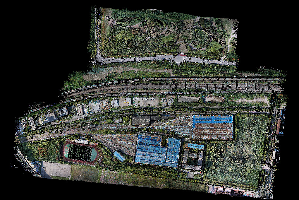 τελευταία εταιρεία περί UAV LiDAR Scanning System Geosun GS-260X+Camera Εφαρμογή για κατασκευή πόλης.