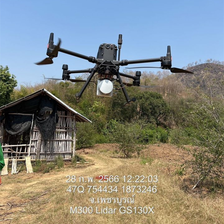 Χαρτογράφηση εδάφους Aerial Surveying Geosun UAV LiDAR System GS-130X High Precision